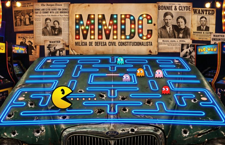 23 de maio: Bonnie e Clyde, Pac-Man e a Revolução de 32!