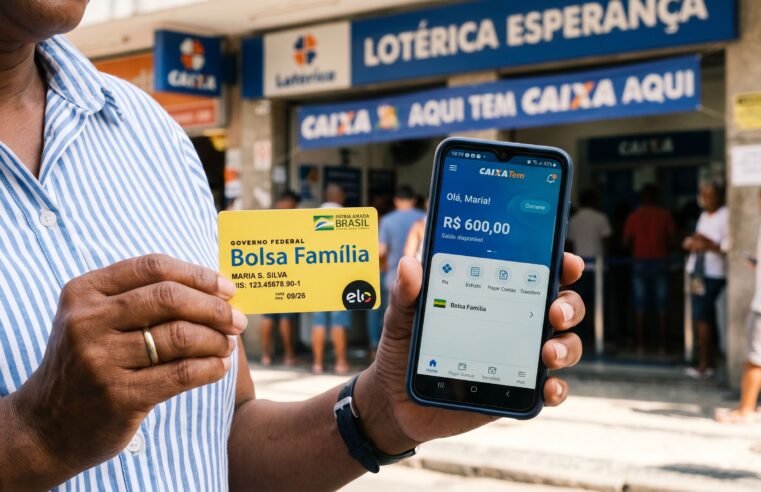 Pagamento Bolsa Família: CAIXA Libera NIS 5 Hoje