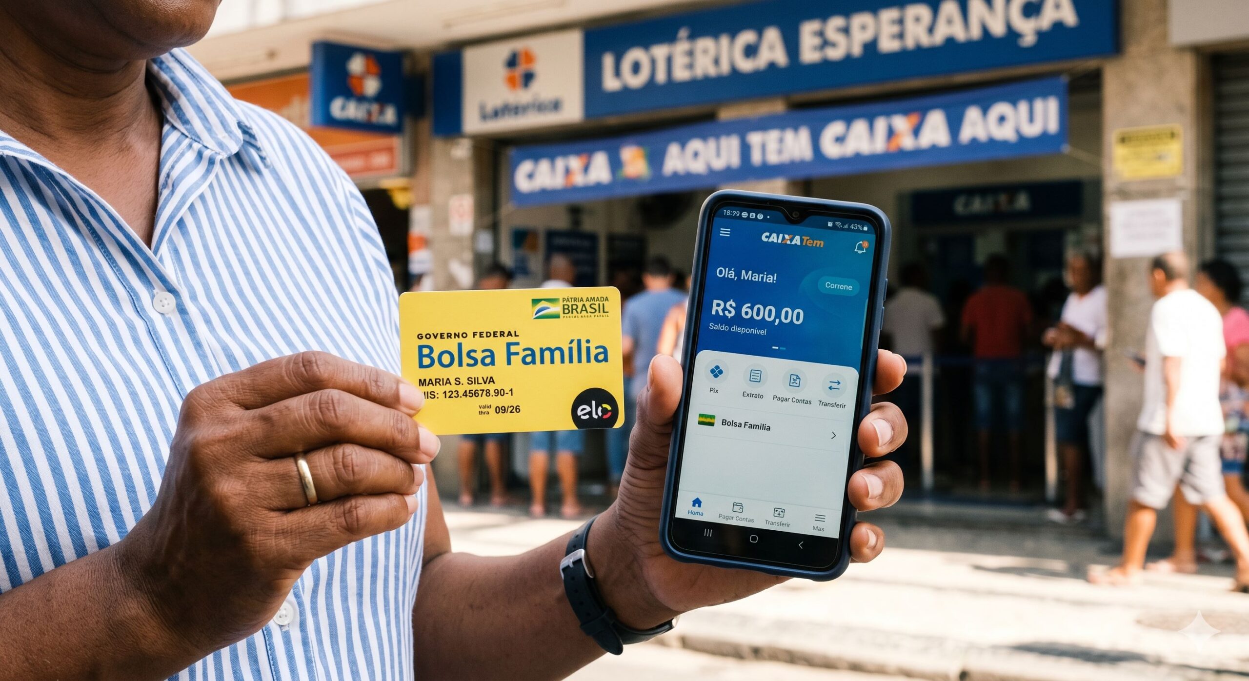 Pagamento Bolsa Família: CAIXA Libera NIS 5 Hoje