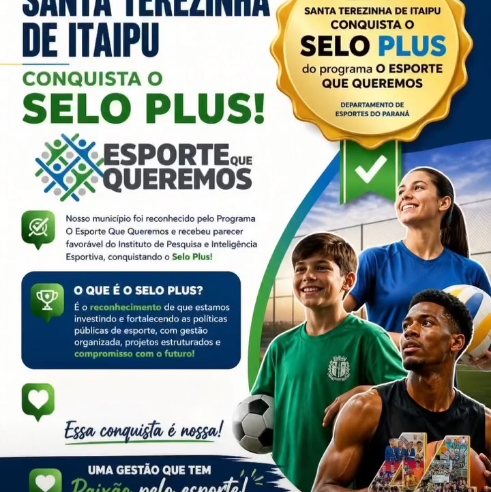 Selo Plus Santa Terezinha de Itaipu: Grande Vitória!