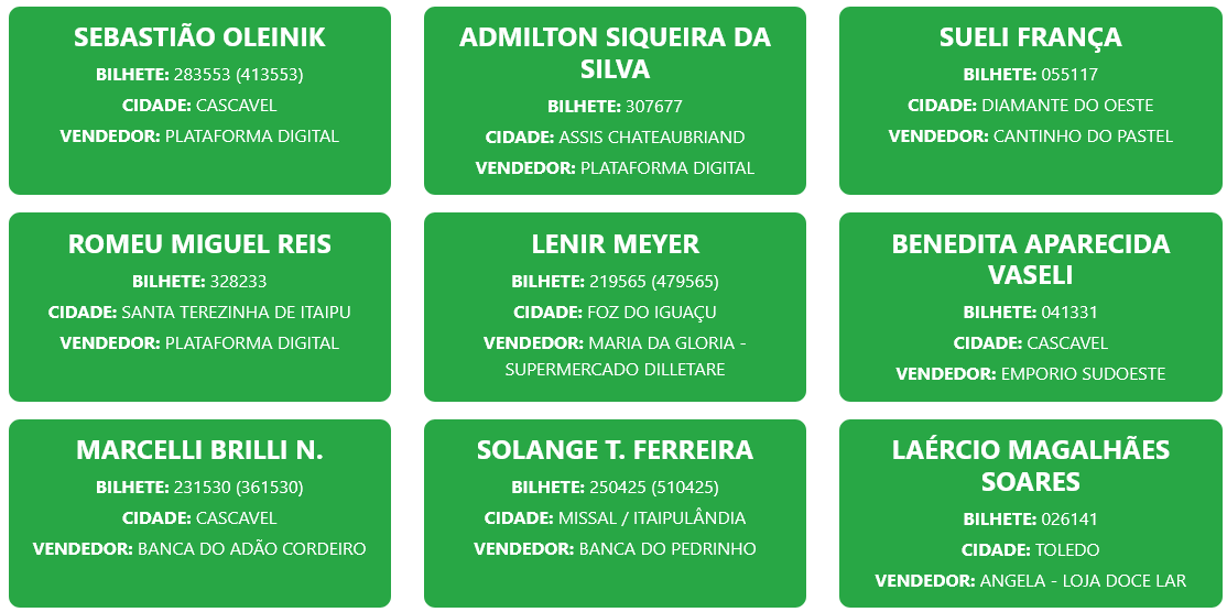 Morador de Medianeira ganha R$ 55 mil no sorteio do Proeste de Hoje 24/05/26 8 Screenshot 2026 05 24 at 11 33 20 Resultados – Proeste