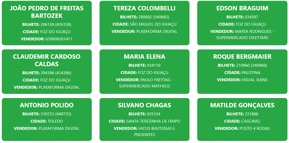 Morador de Medianeira ganha R$ 55 mil no sorteio do Proeste de Hoje 24/05/26 9 Screenshot 2026 05 24 at 11 33 32 Resultados – Proeste