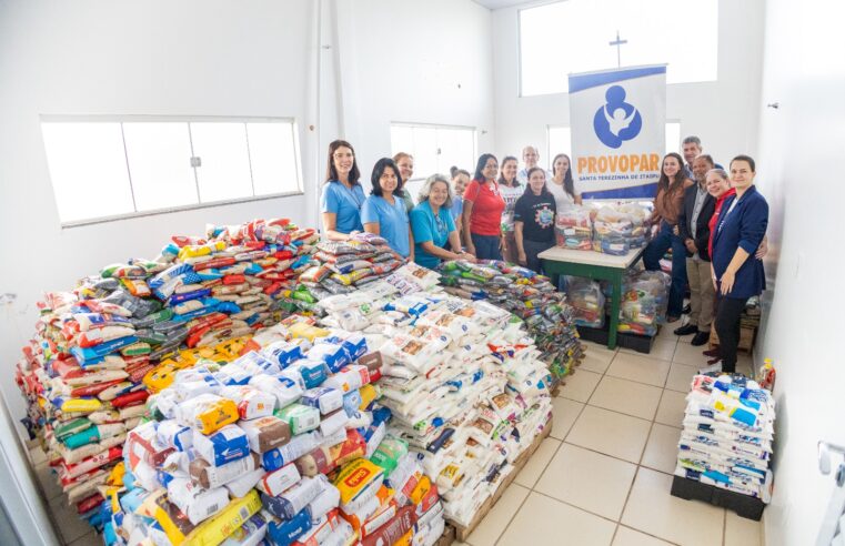 Fespop 2026 arrecadação de alimentos 8 toneladas em ação solidária