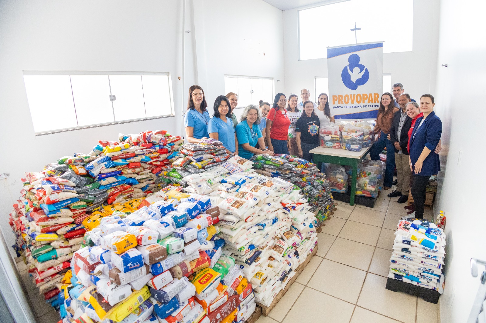 Fespop 2026 arrecadação de alimentos 8 toneladas em ação solidária