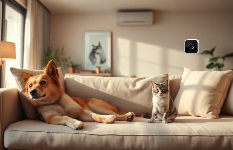 Câmera para monitorar pet em casa: guia completo