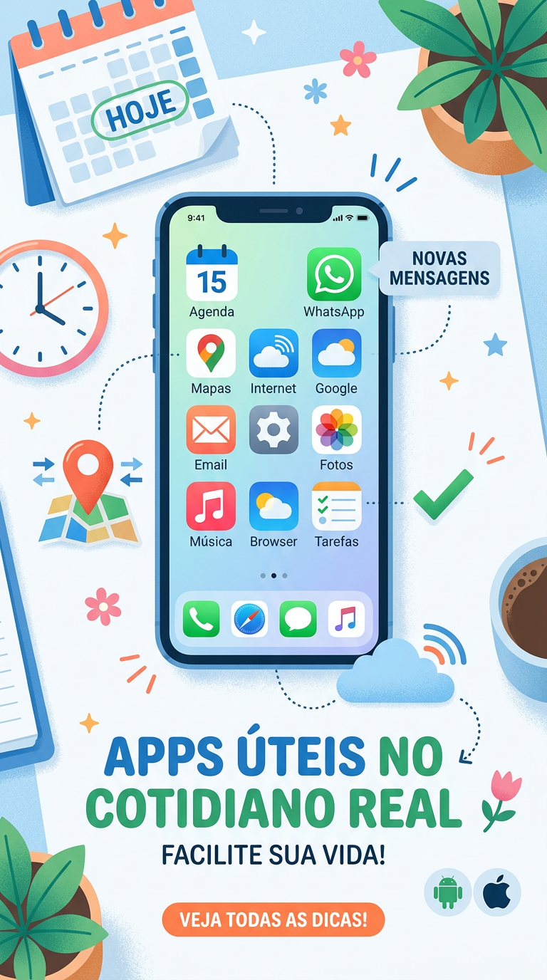 Apps Úteis no Cotidiano Real: Otimize Seu Dia a Dia com Celular