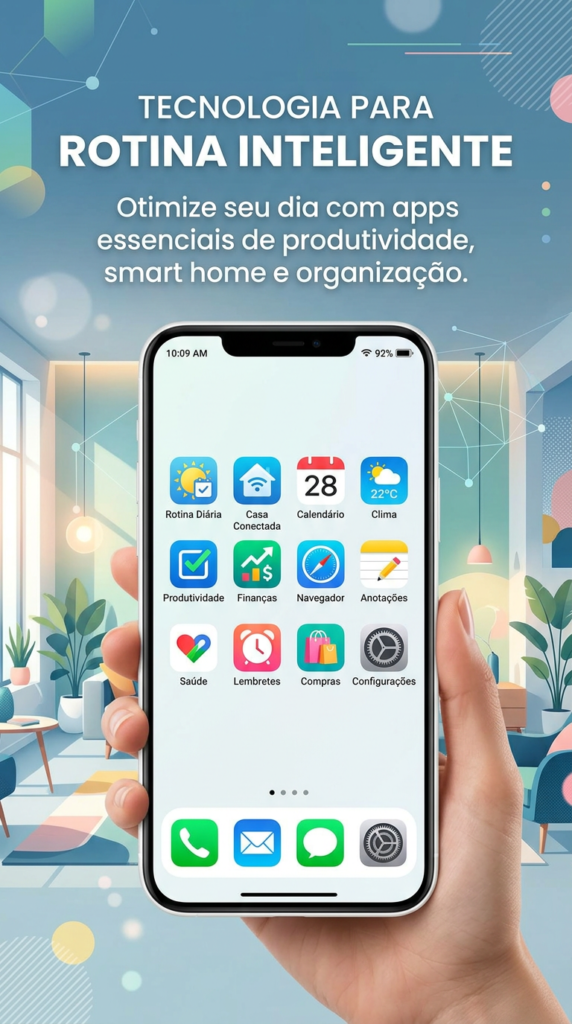 tecnologia para rotina inteligente