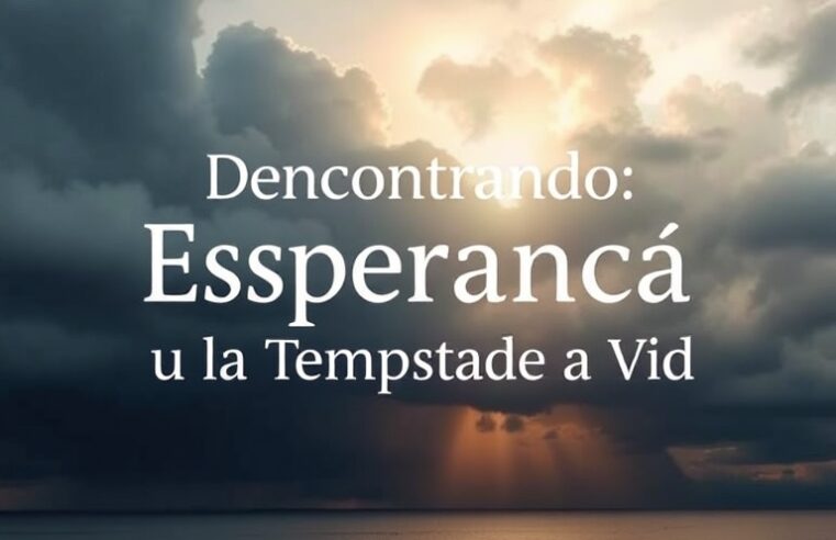 Devocional: Encontrando Esperança na Tempestade da Vida