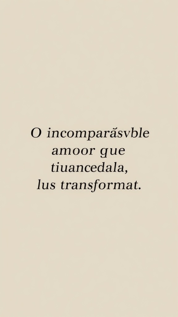 Devocional: O Incomparável Amor que Transforma