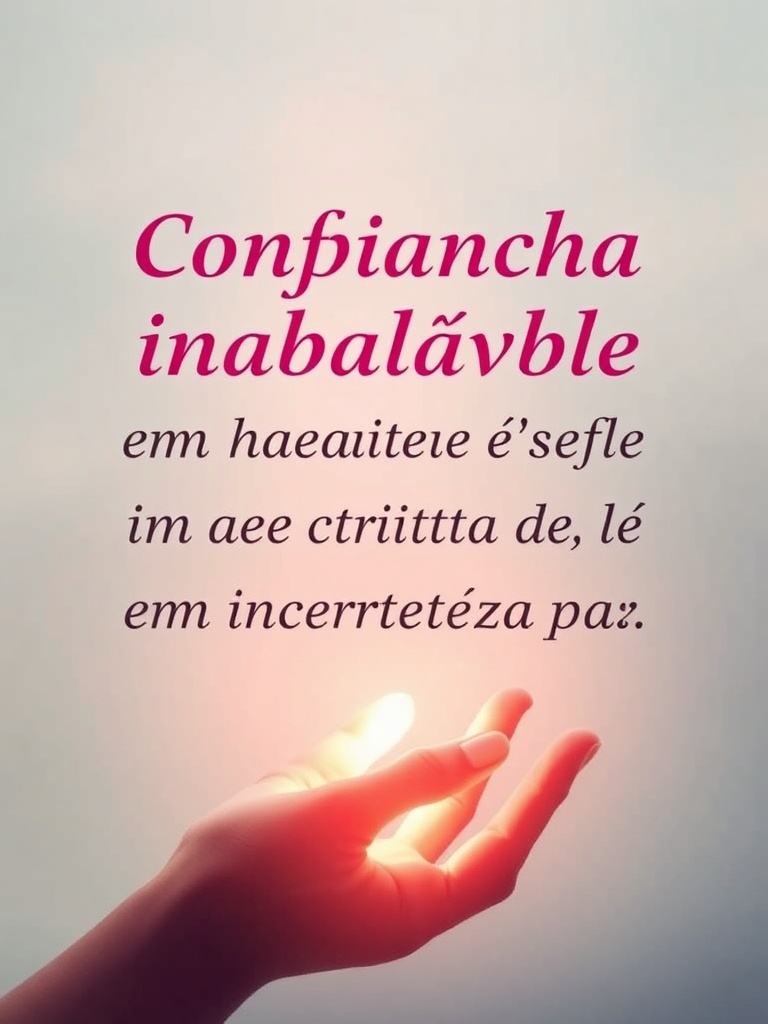 Devocional: Confiança Inabalável em Tempos de Incerteza