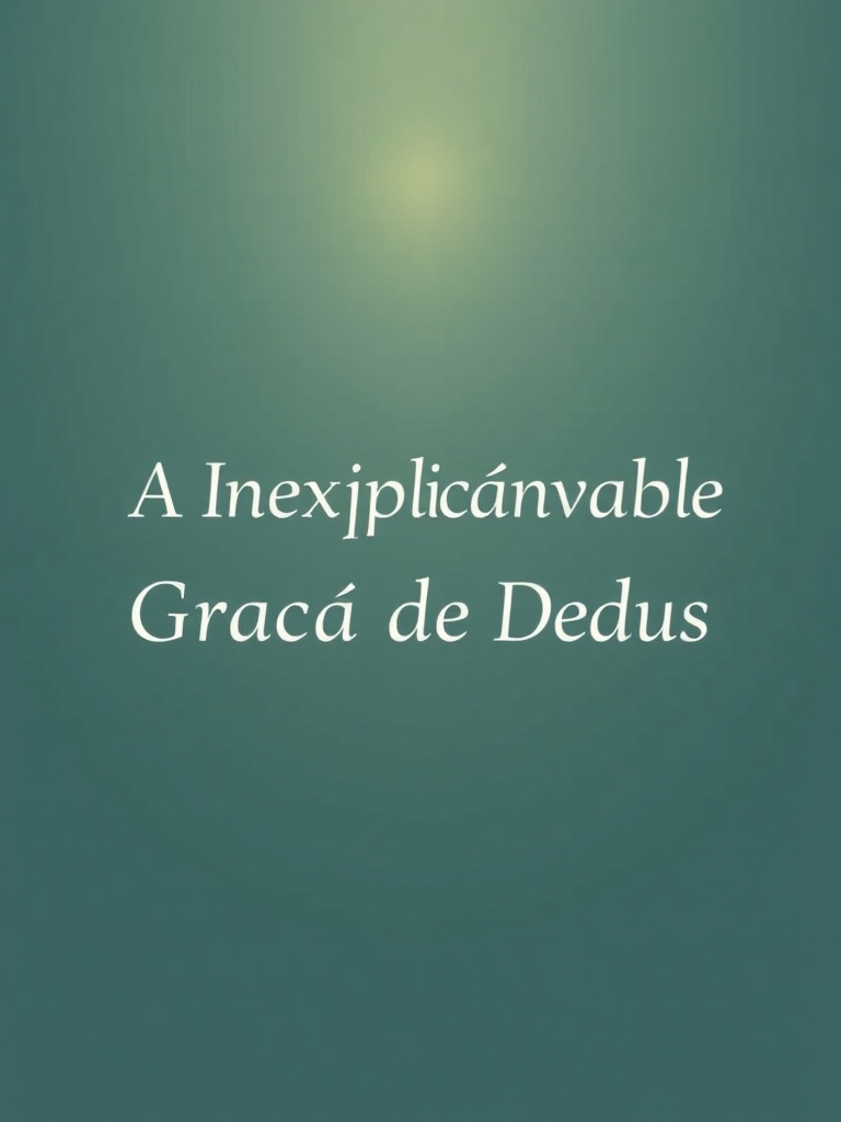 A Inexplicável Graça de Deus: Um Devocional