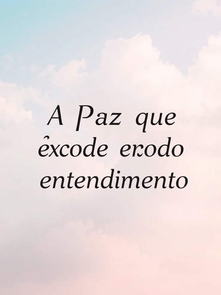 Devocional: A Paz que Excede Todo Entendimento
