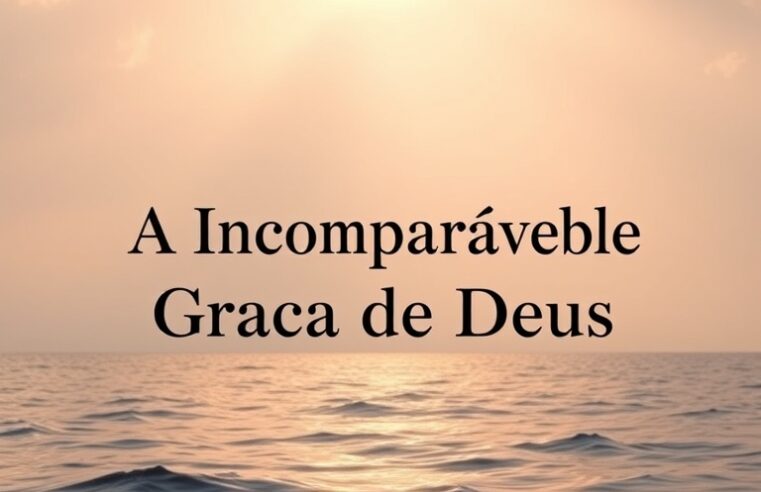 Devocional: A Incomparável Graça de Deus
