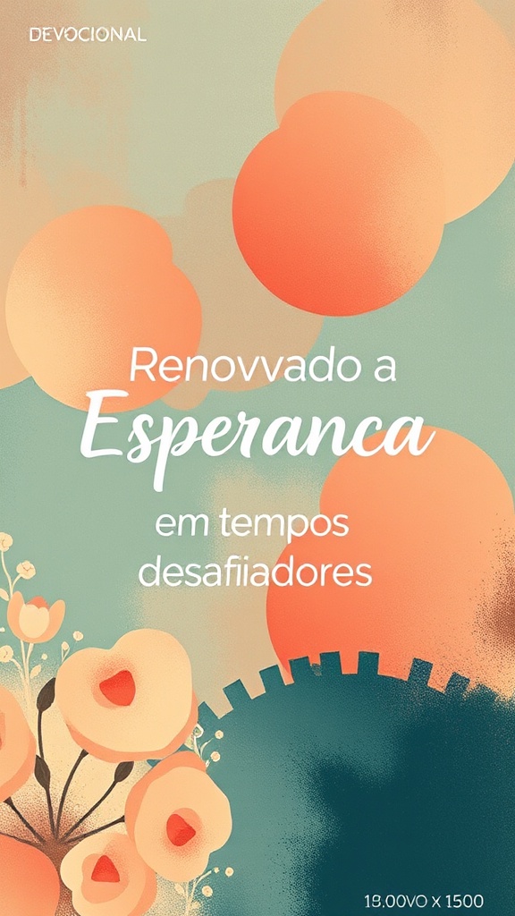 Devocional: Renovando a Esperança em Tempos Desafiadores