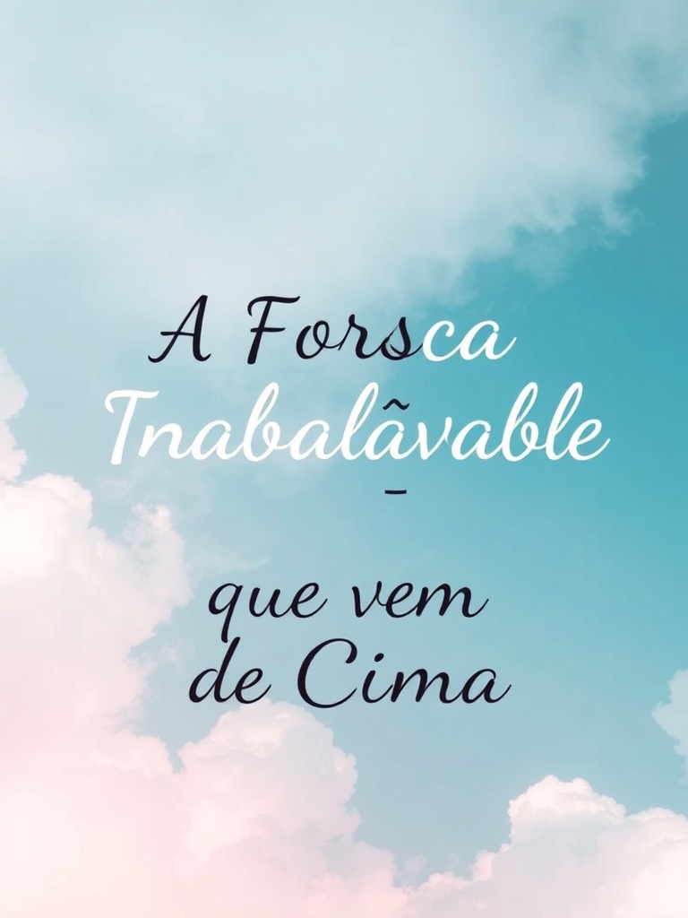 Devocional: A Força Inabalável que Vem de Cima
