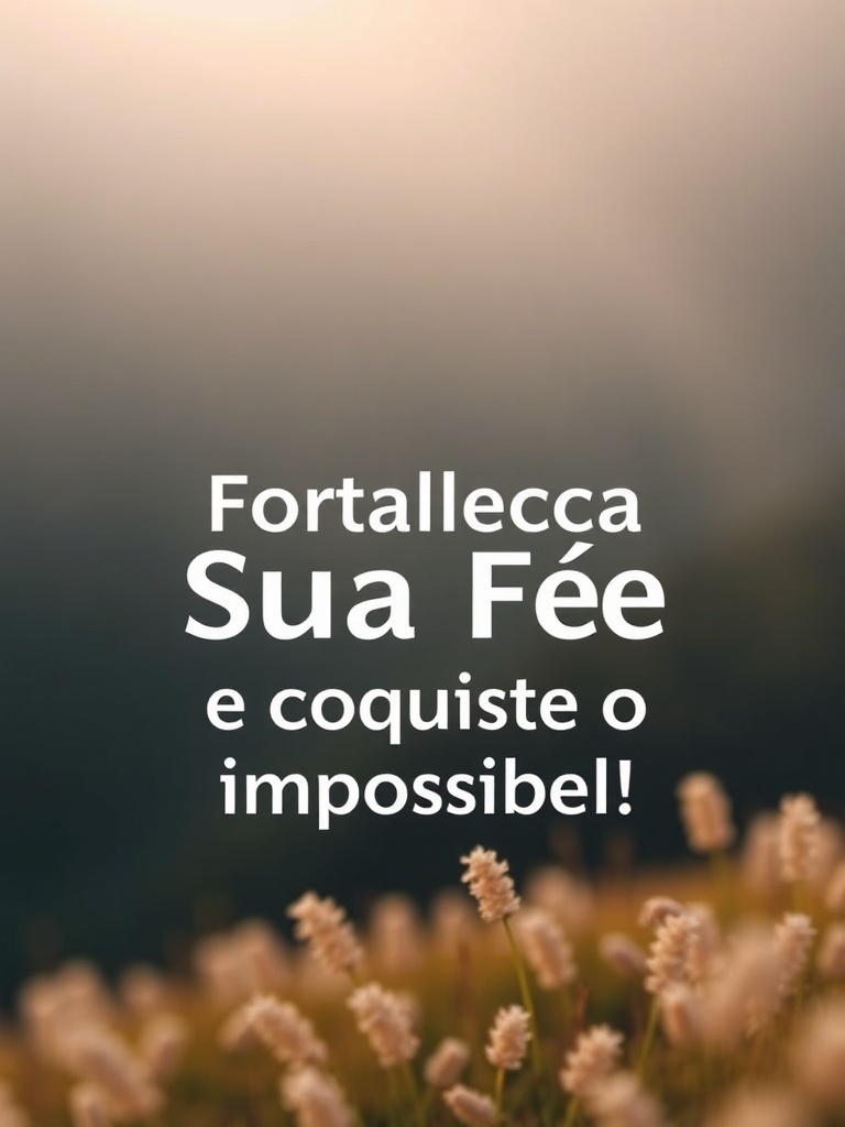 Devocional: Fortaleça Sua Fé e Conquiste o Impossível!