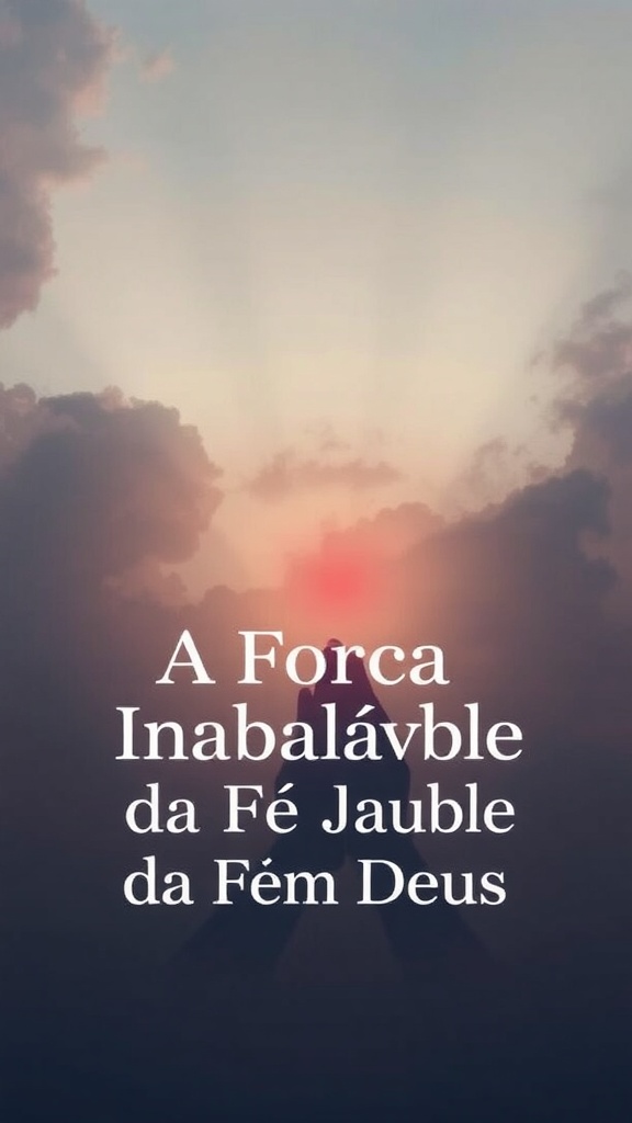 Devocional: A Força Inabalável da Fé em Deus