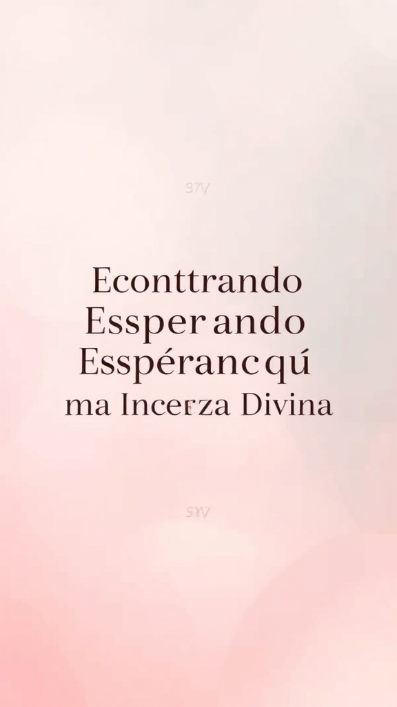 Devocional: Encontrando Esperança na Incerteza Divina