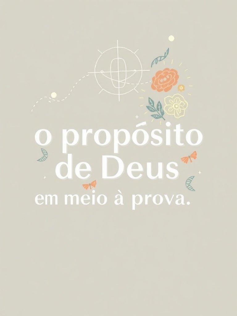 Devocional: O Propósito de Deus em Meio à Prova