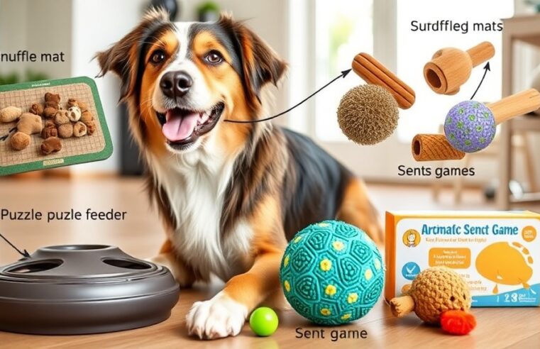 Enriquecimento Sensorial para Cães: Transforme a Vida do Seu Pet!