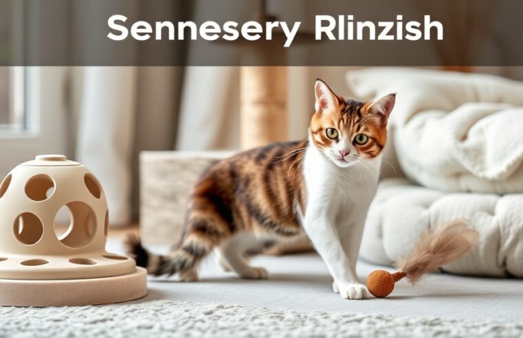 Enriquecimento Sensorial para Gatos: Um Mundo de Estímulos!
