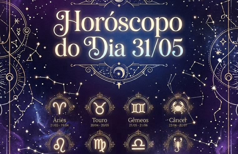 Horóscopo do Dia 31/05: Astrologia Zen para seu domingo