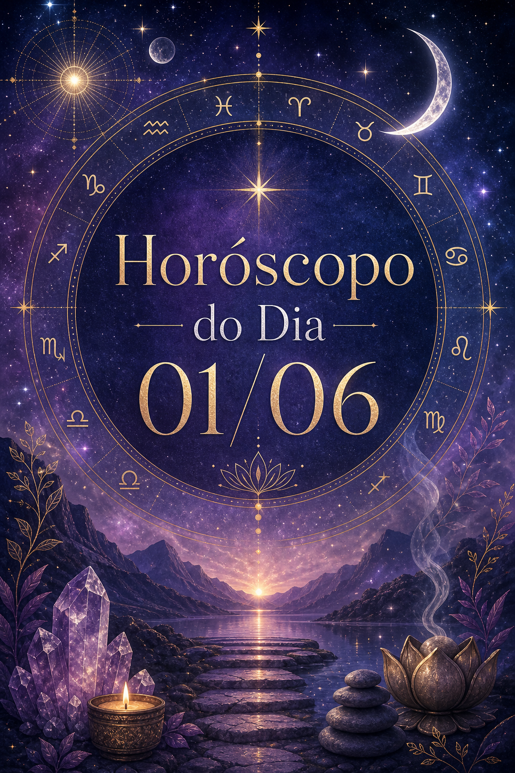 Horóscopo Zen: Conexões Cósmicas e Serenidade para 01/06