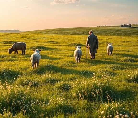 O Bom Pastor: Encontrando Paz e Provisão em Deus