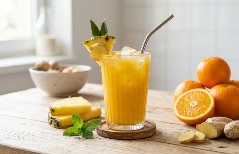 Suco para Aliviar Cólicas Menstruais