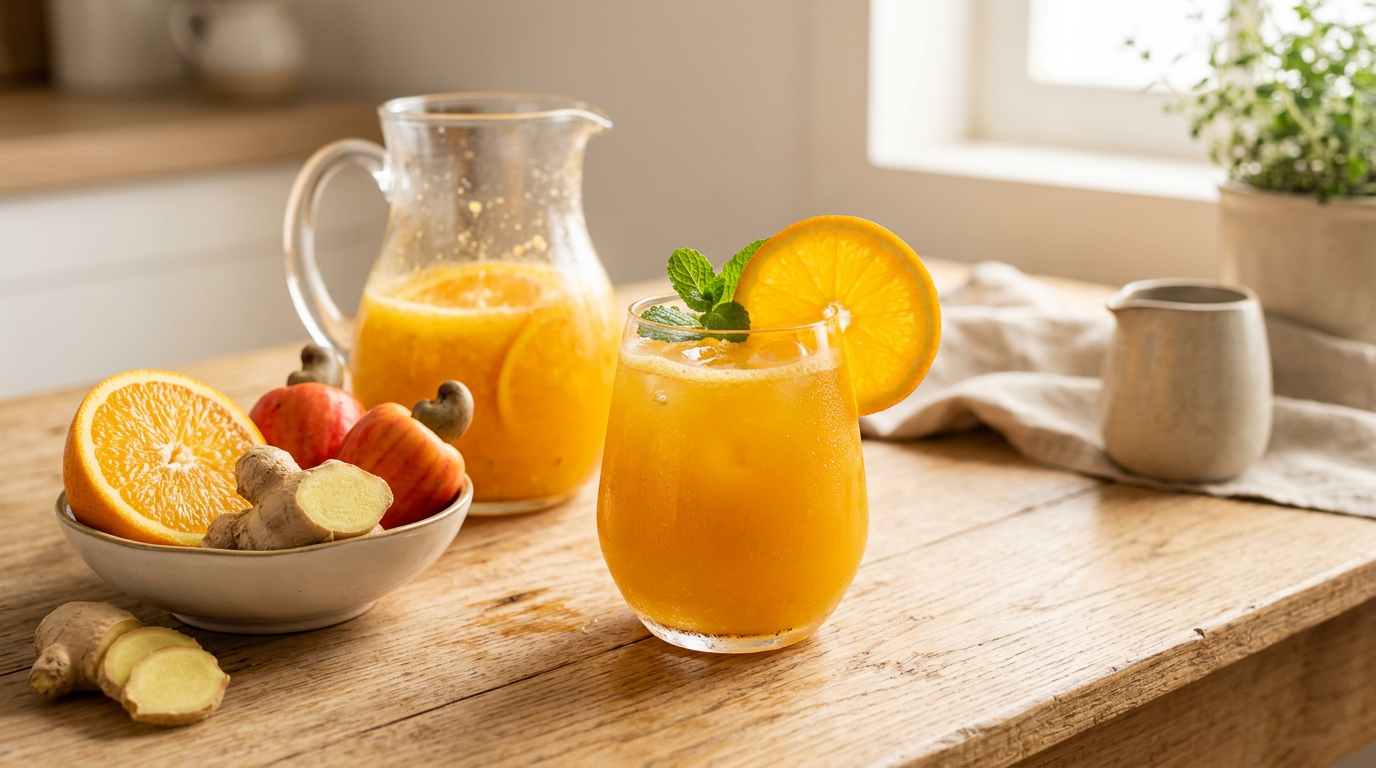 Suco de Caju para Energia Tropical