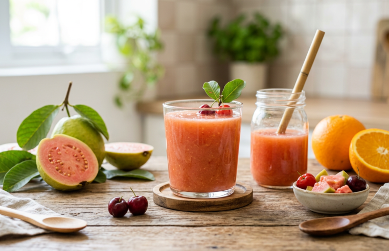 Suco de Goiaba para Imunidade Infantil