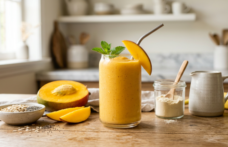 Suco de Manga para Ganho de Massa Muscular
