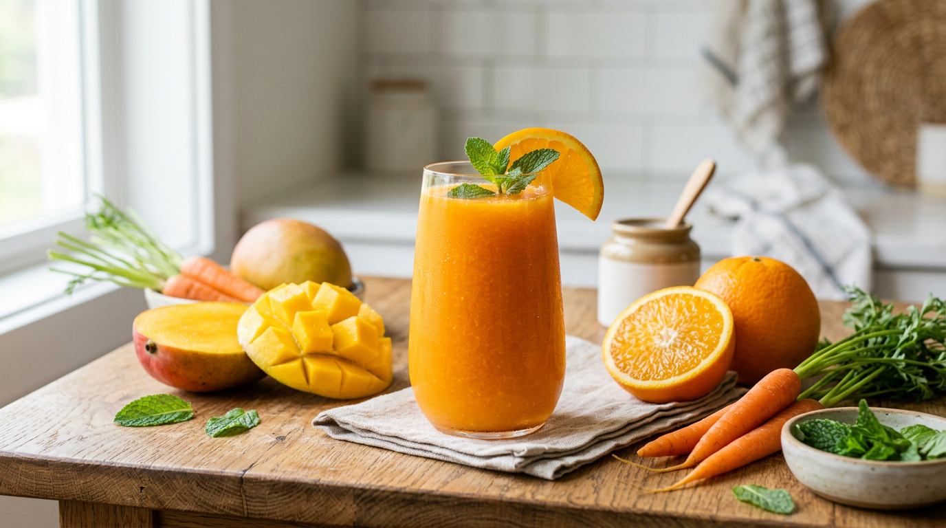 Suco Energético para Estudantes Sem Açúcar