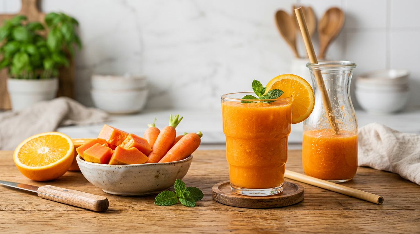 Sucos Matinais Sem Açúcar: Receita Energizante