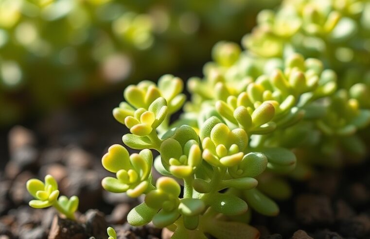 Sedum: Suculentas Resistentes e Versáteis para seu Jardim