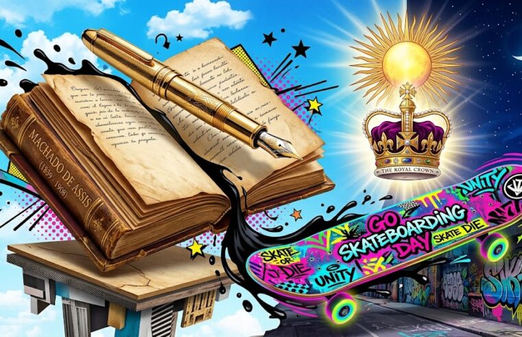 21 de junho: O gênio de Machado de Assis, Prince William e skate!