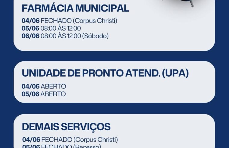 Saúde em Santa Terezinha: O Que Abre no Corpus Christi