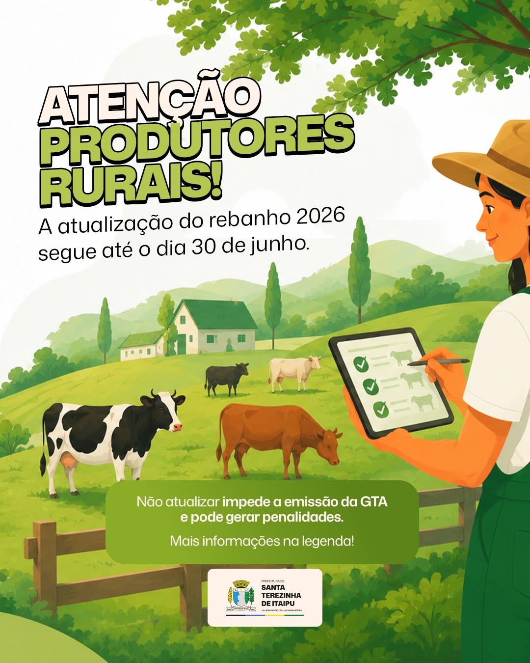 Atualização de Rebanhos 2026 STI: Prazos e Regras