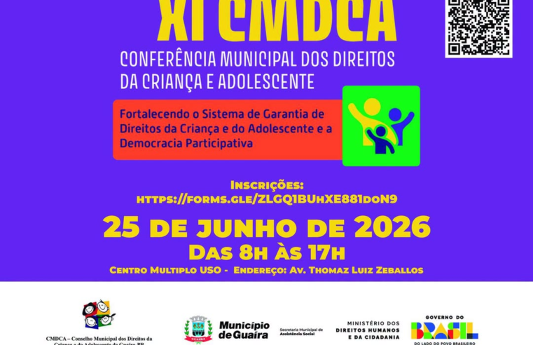 Conferência Direitos da Criança Guaíra: Participe da 11ª