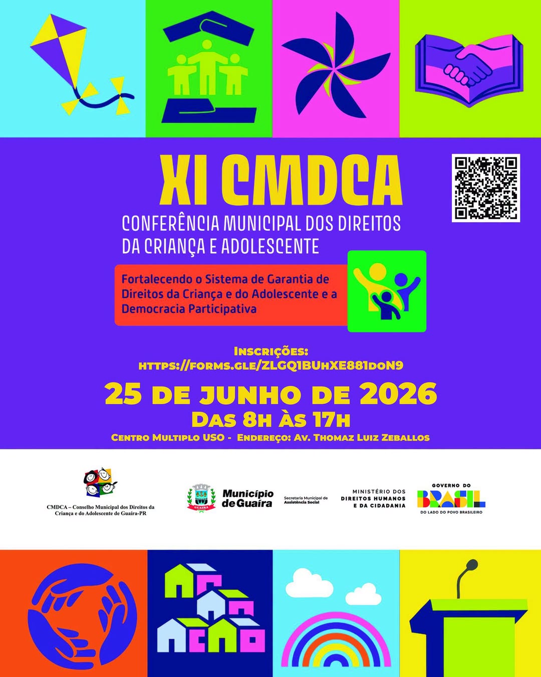 Conferência Direitos da Criança Guaíra: Participe da 11ª
