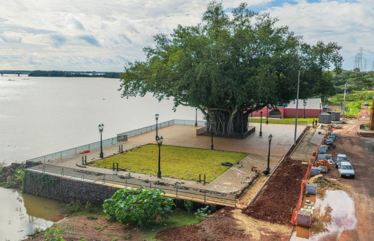 Revitalização do Espaço Seringueira avança em Guaíra