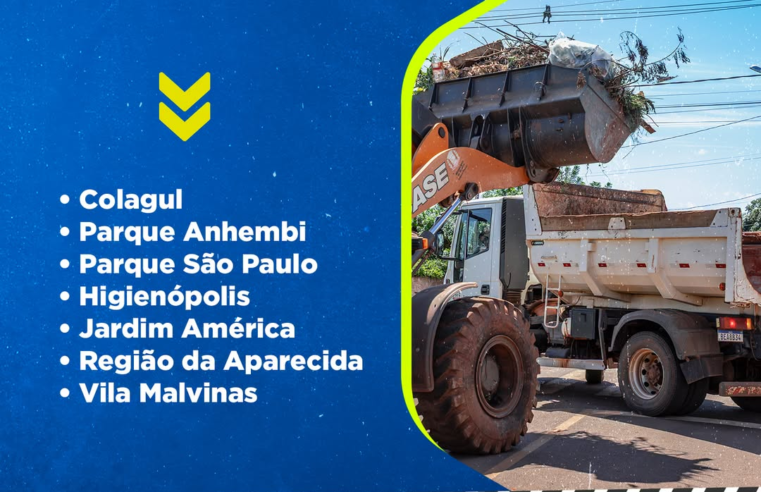 Recolha de entulho em Guaíra tem novo cronograma divulgado
