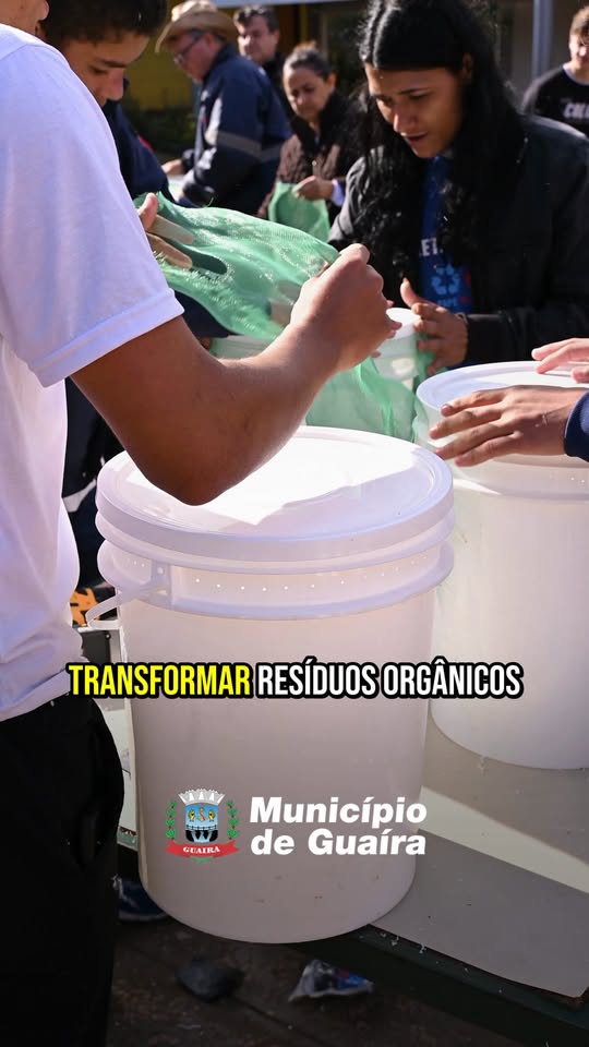 Oficina de Compostagem em Guaíra promove sustentabilidade urbana
