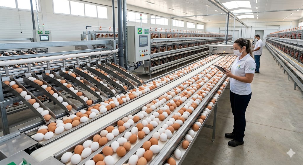 Produção de ovos 2026 cai e eleva preços no mercado