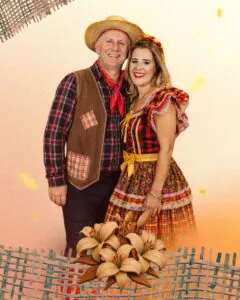 Votação Casal Sinhá e Sinhô aberta no 5º Arraiá Junino