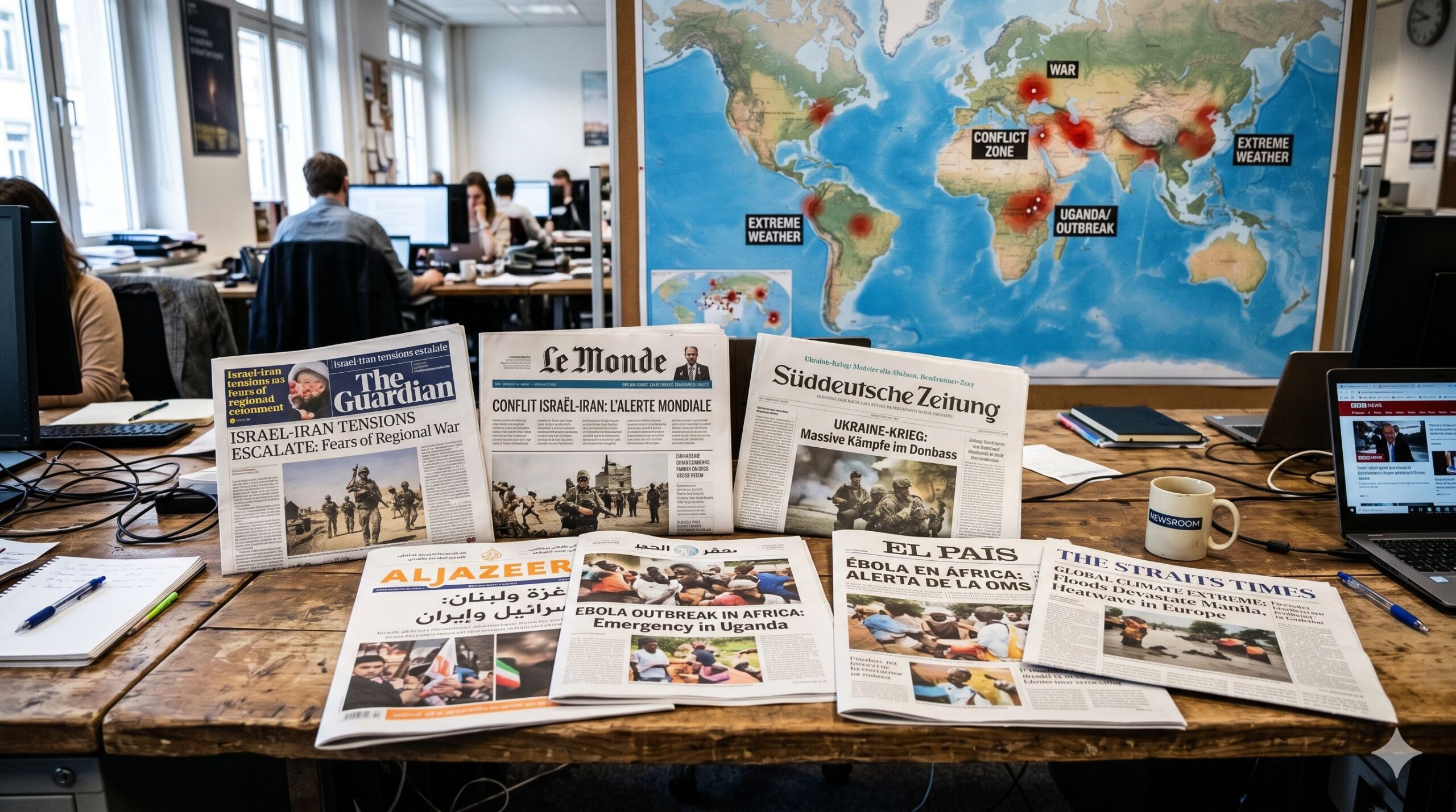 Notícias do mundo hoje: Israel ataca Irã, Ebola e crise global: 08/06/2026