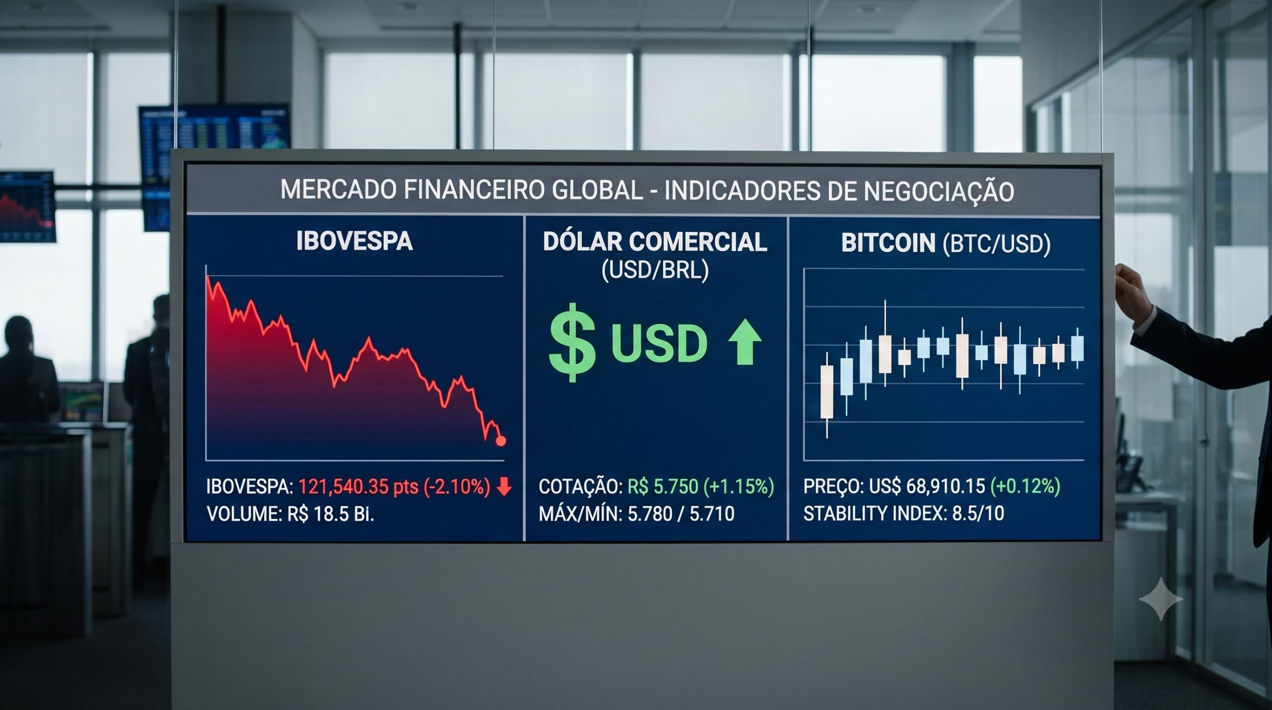 Notícias financeiras hoje: Ibovespa cai, dólar estável e EUA em alerta: 10/06/2026