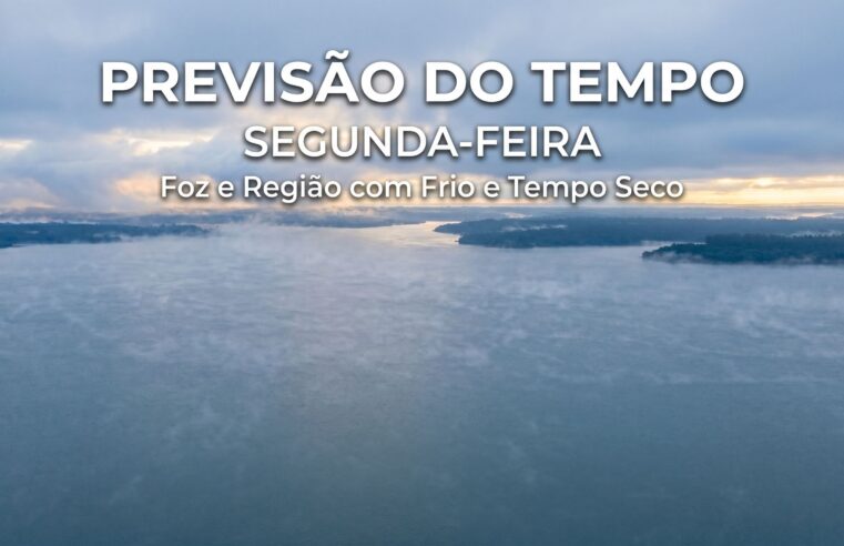 Previsão do Tempo Segunda-feira: Foz e Região com Frio e Tempo Seco