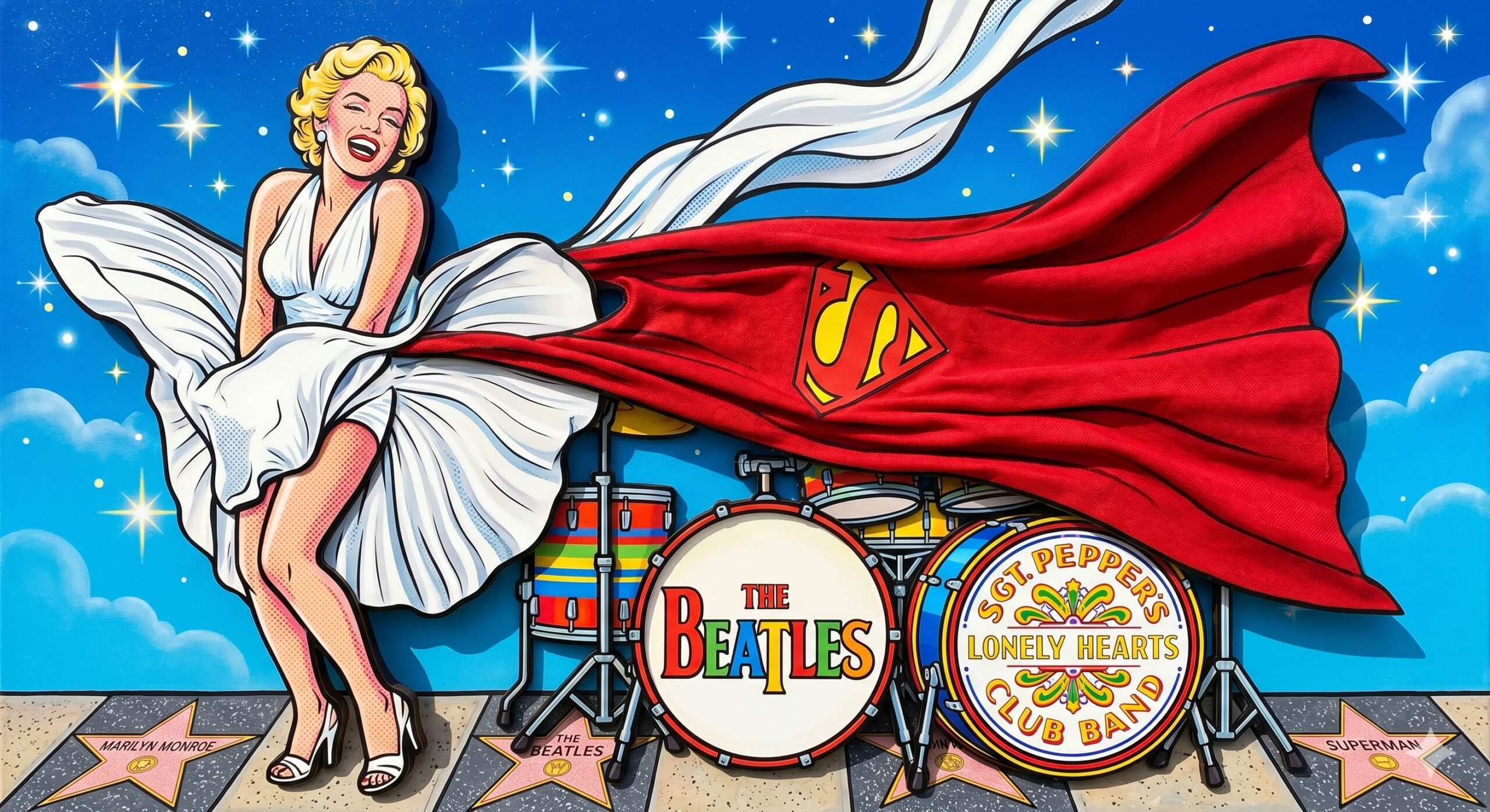 1 de junho: Superman, Marilyn Monroe e a revolução dos Beatles!