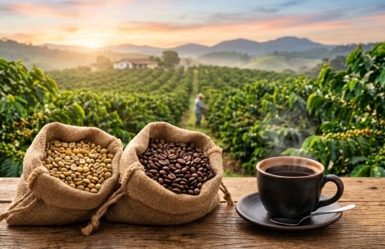 Preço do Café Hoje: Arábica e Robusta Operam em Queda